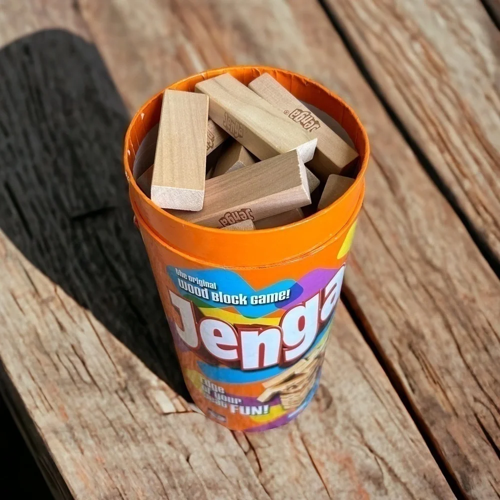 • Jenga • The Original Wood Block Game